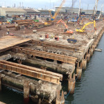 Temporary Steel Working Platform