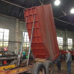 Finished Dumper Trailer Body