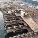 Temporary Steel Working Platform